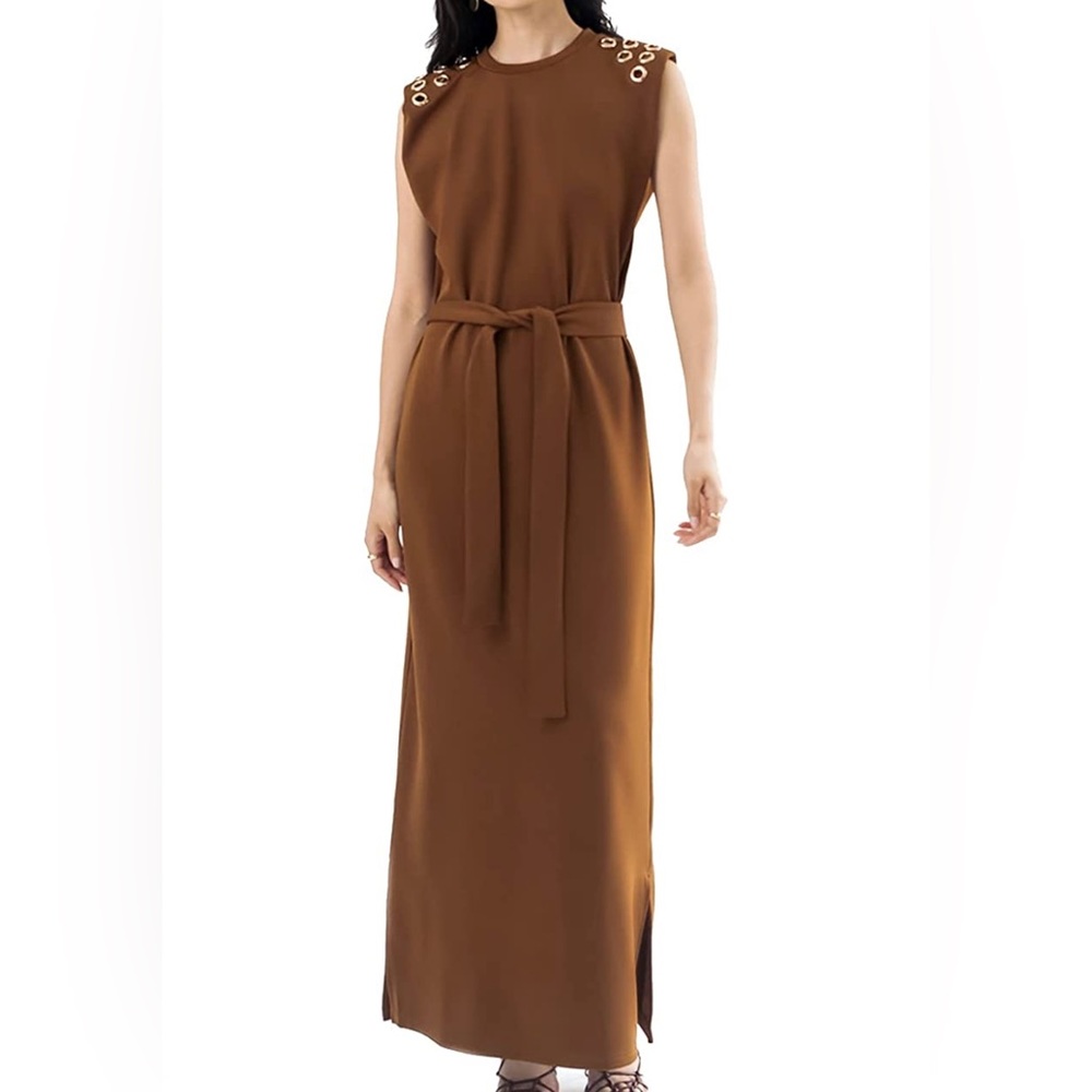 Pantora Women's Teresa Grommet Maxi Dress
